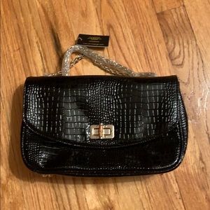 Amrita Singh faux croc bag- brand new